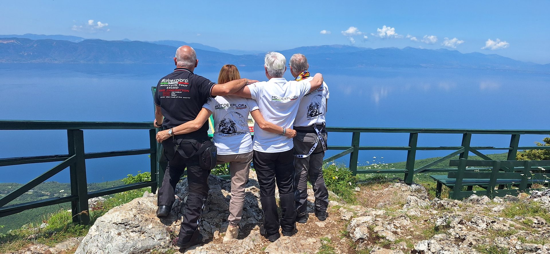 The natural border with Albania
