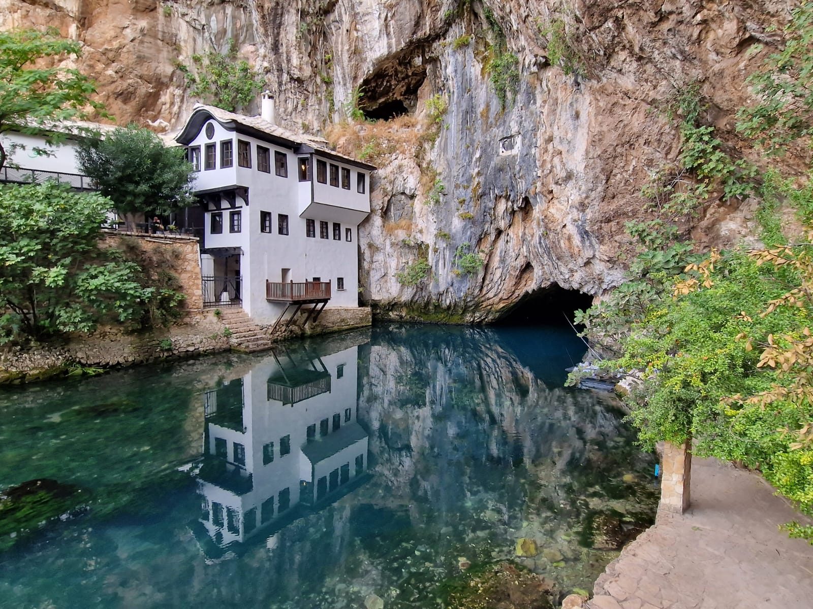 The tekke dervish dug into the rock