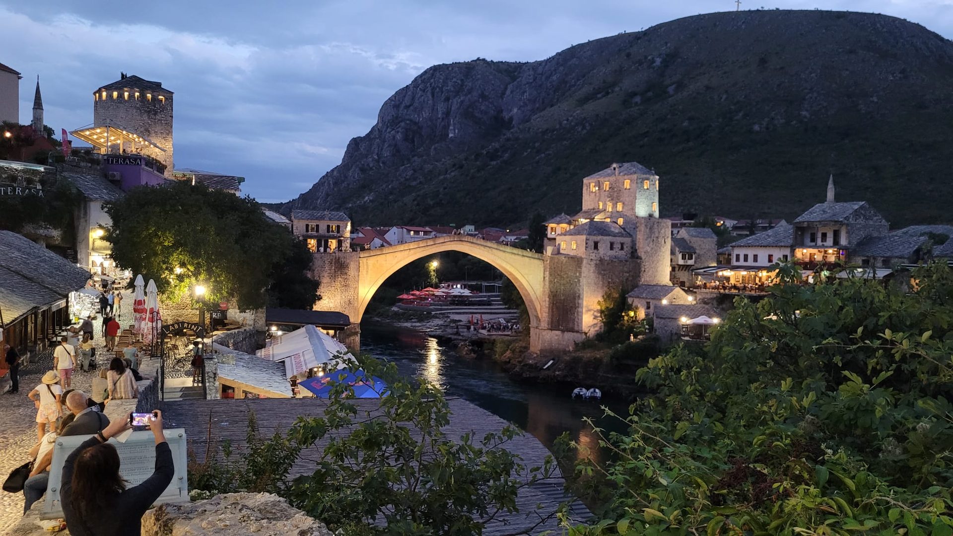 The symbolic bridge of Bosnia