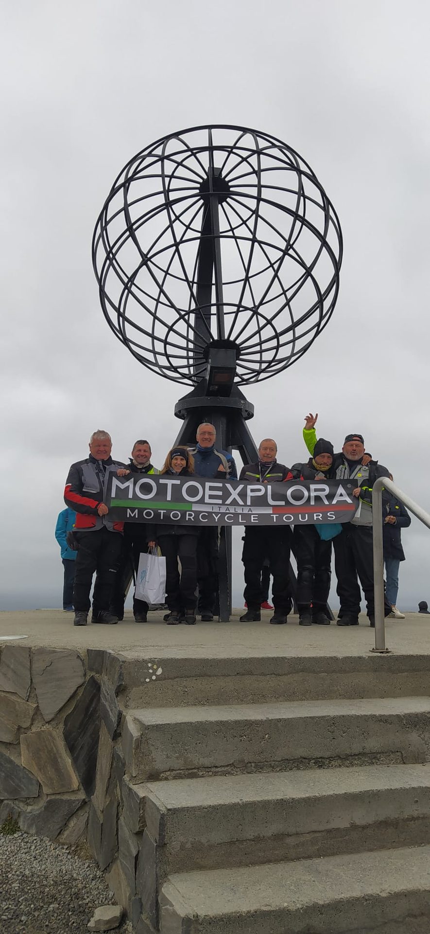 The group at North Cape
