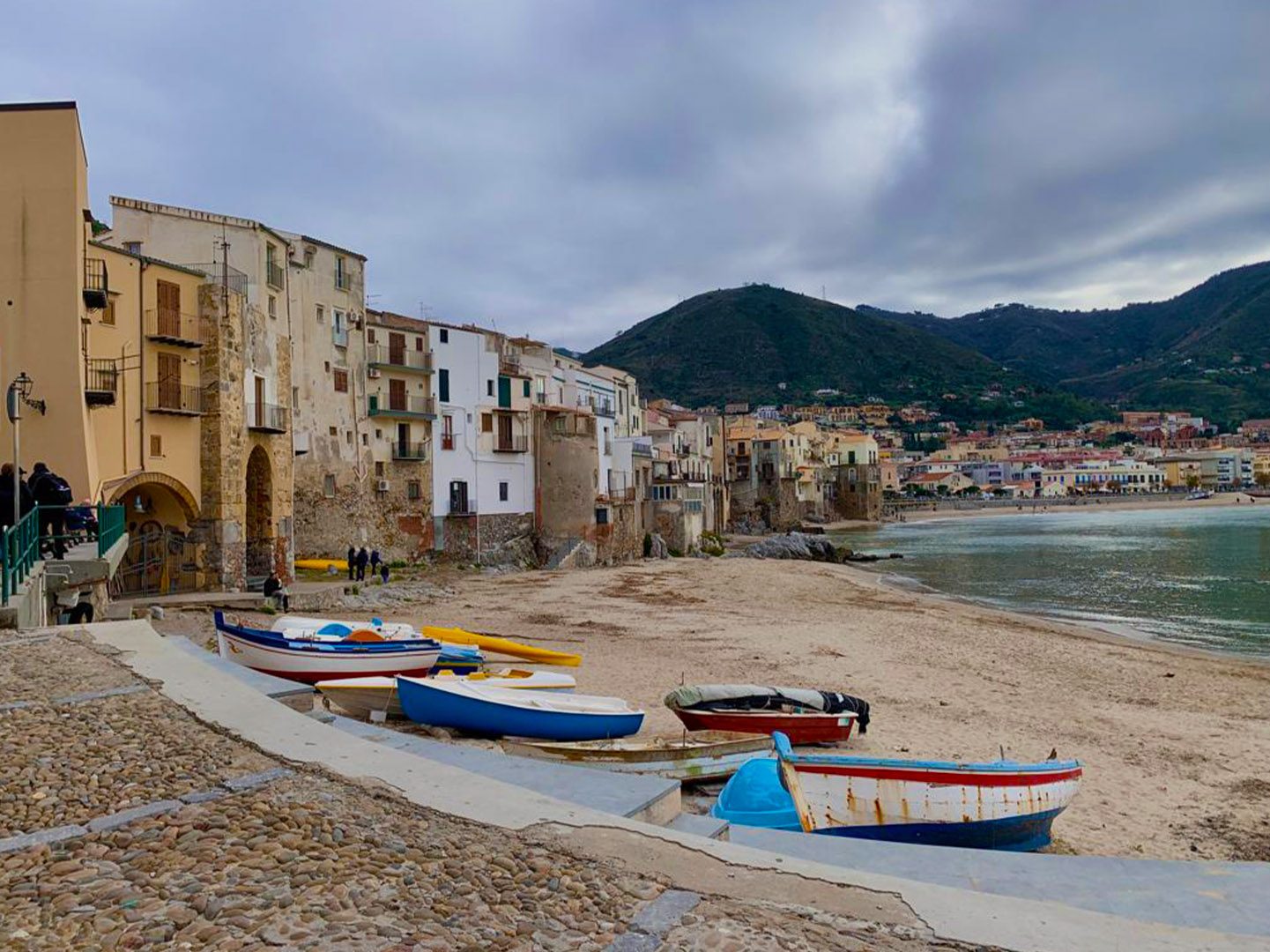 The seaside village of the Tyrrhenian coast
