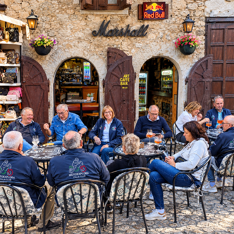 A toast between friends during a meeting