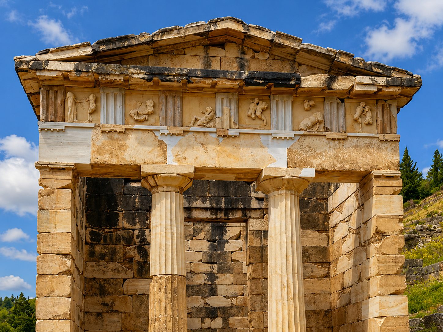 Il sito archeologico sacro all'oracolo