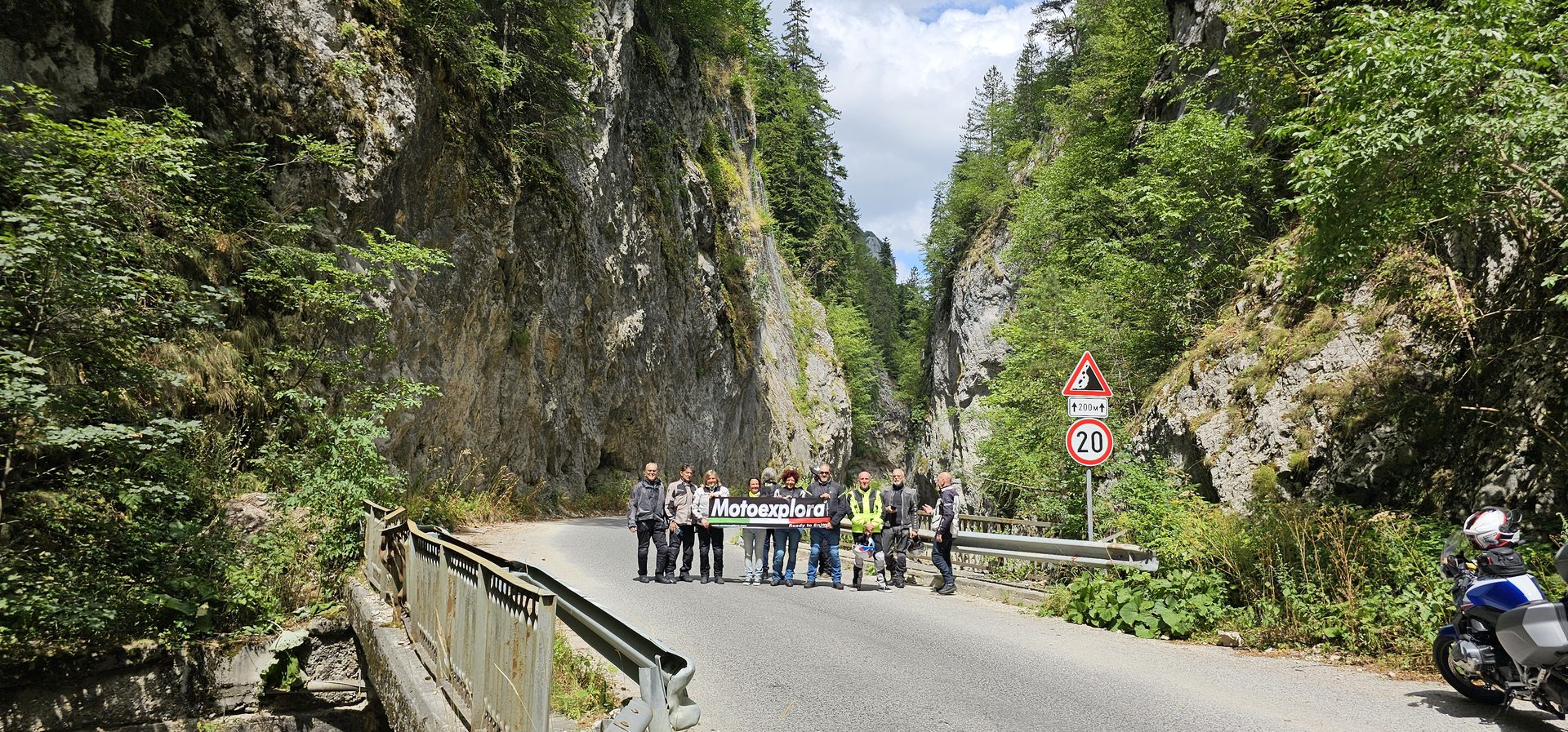 The canyon of the Rhodope Mountains