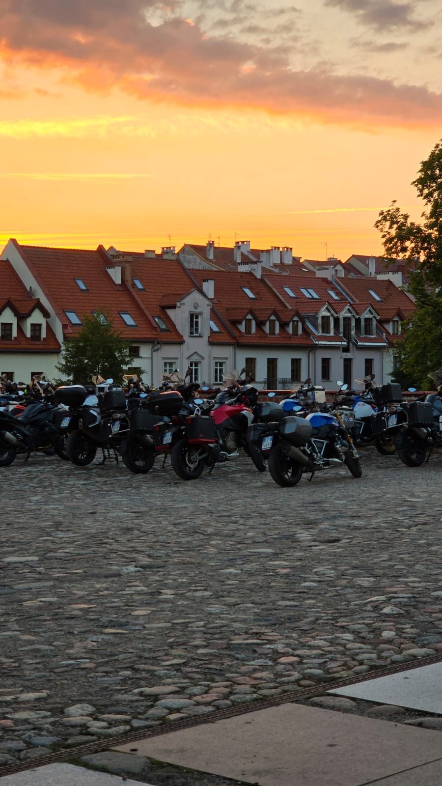 The old town from medieval fairy tale