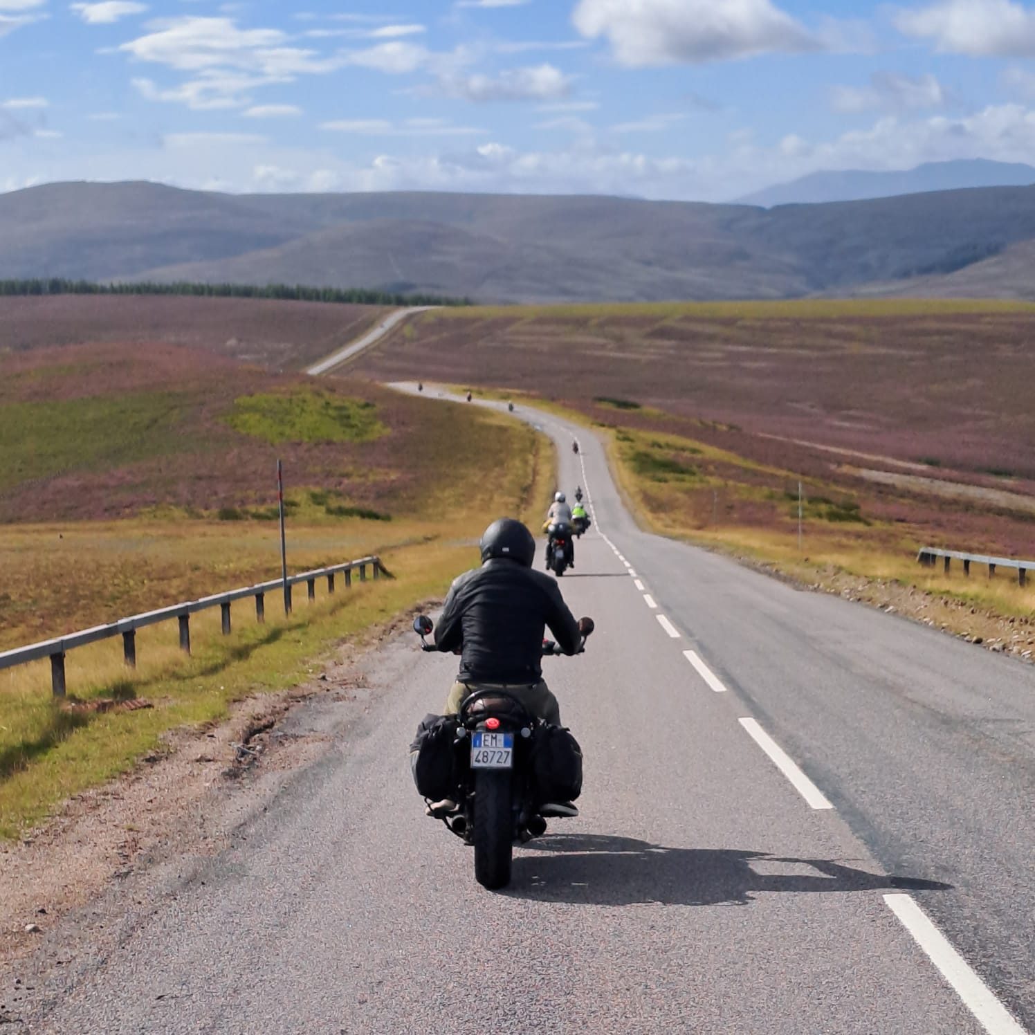 The roads of the national park