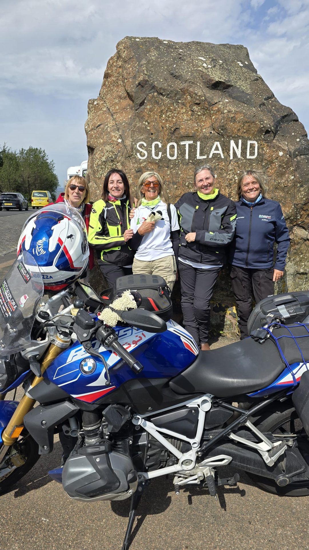 The border with the Scotland