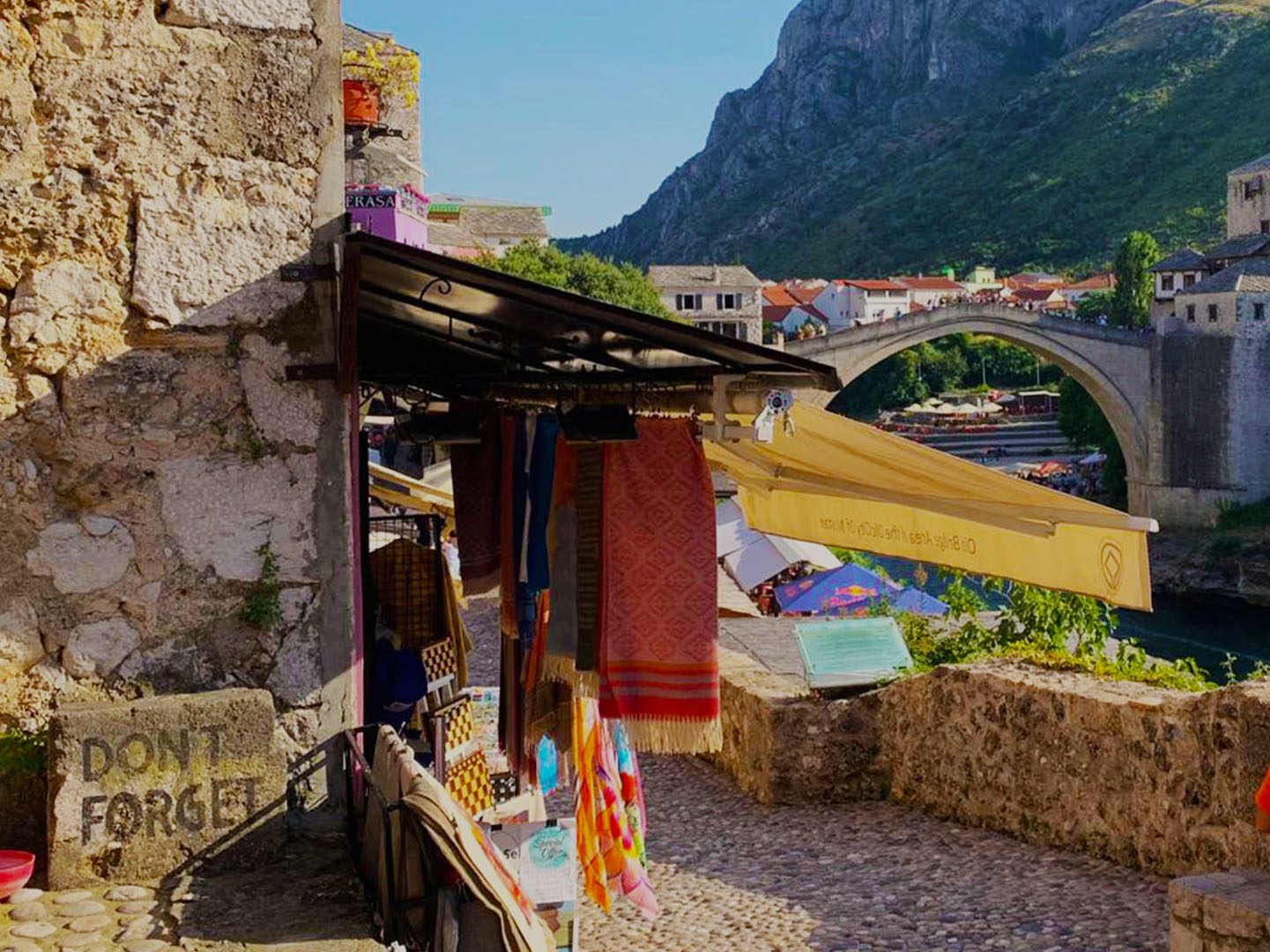 Between rivers, waterfalls and the symbolic bridge of Bosnia